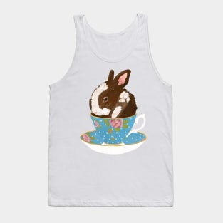 Baby bunny in a teacup Tank Top